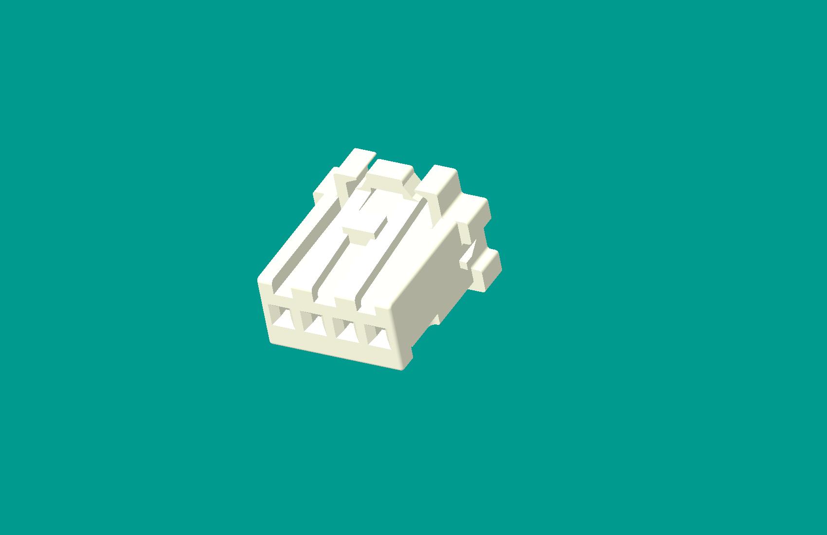 2.0間距，PNIRP-04V-S本色-高灼熱絲