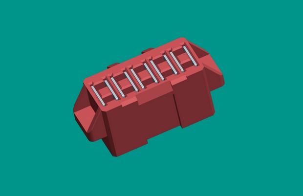 2.0mm跳線帽紅色（19號帽子）