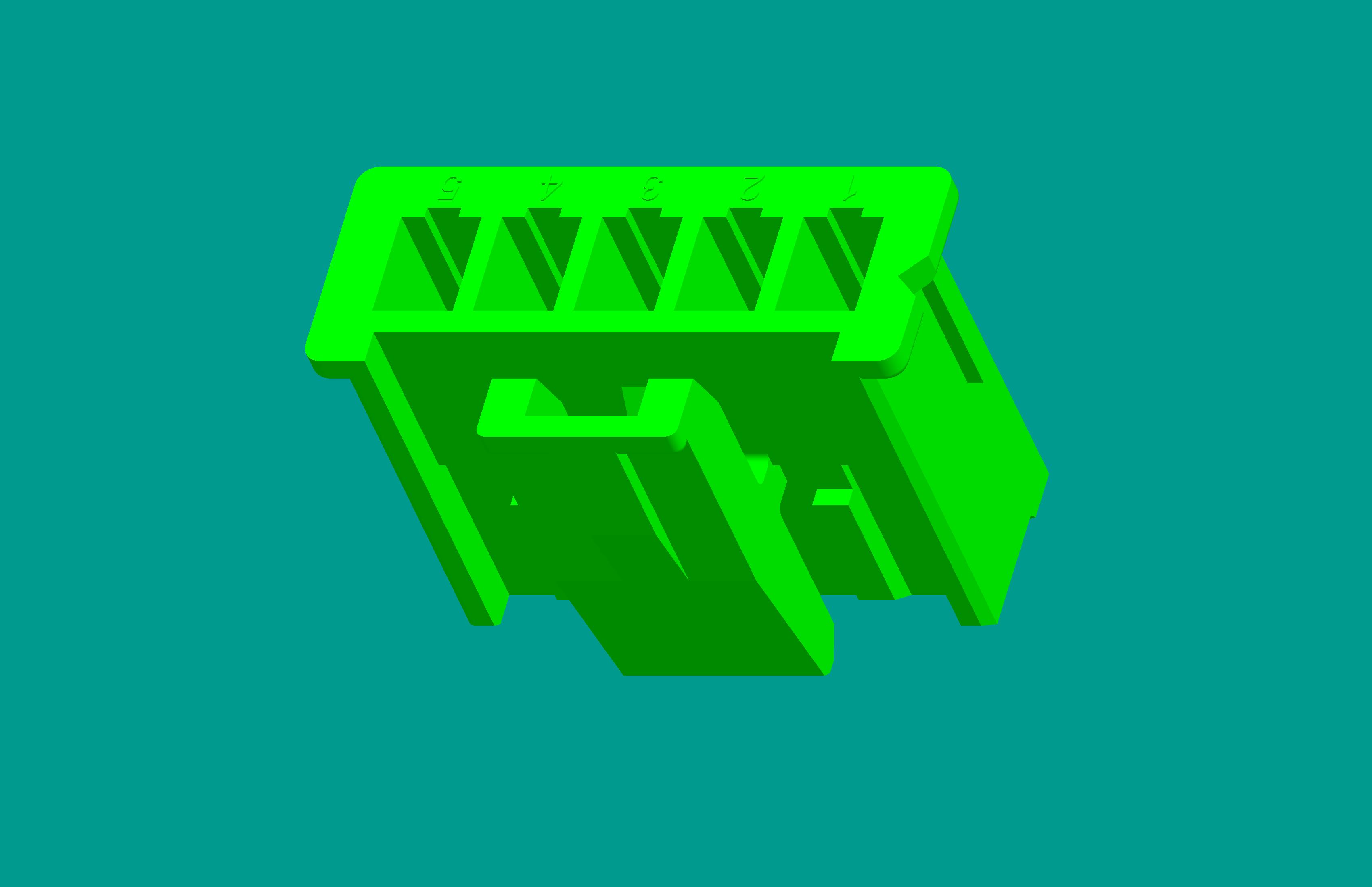 XA-5Y  PA66普通-綠色-包裝