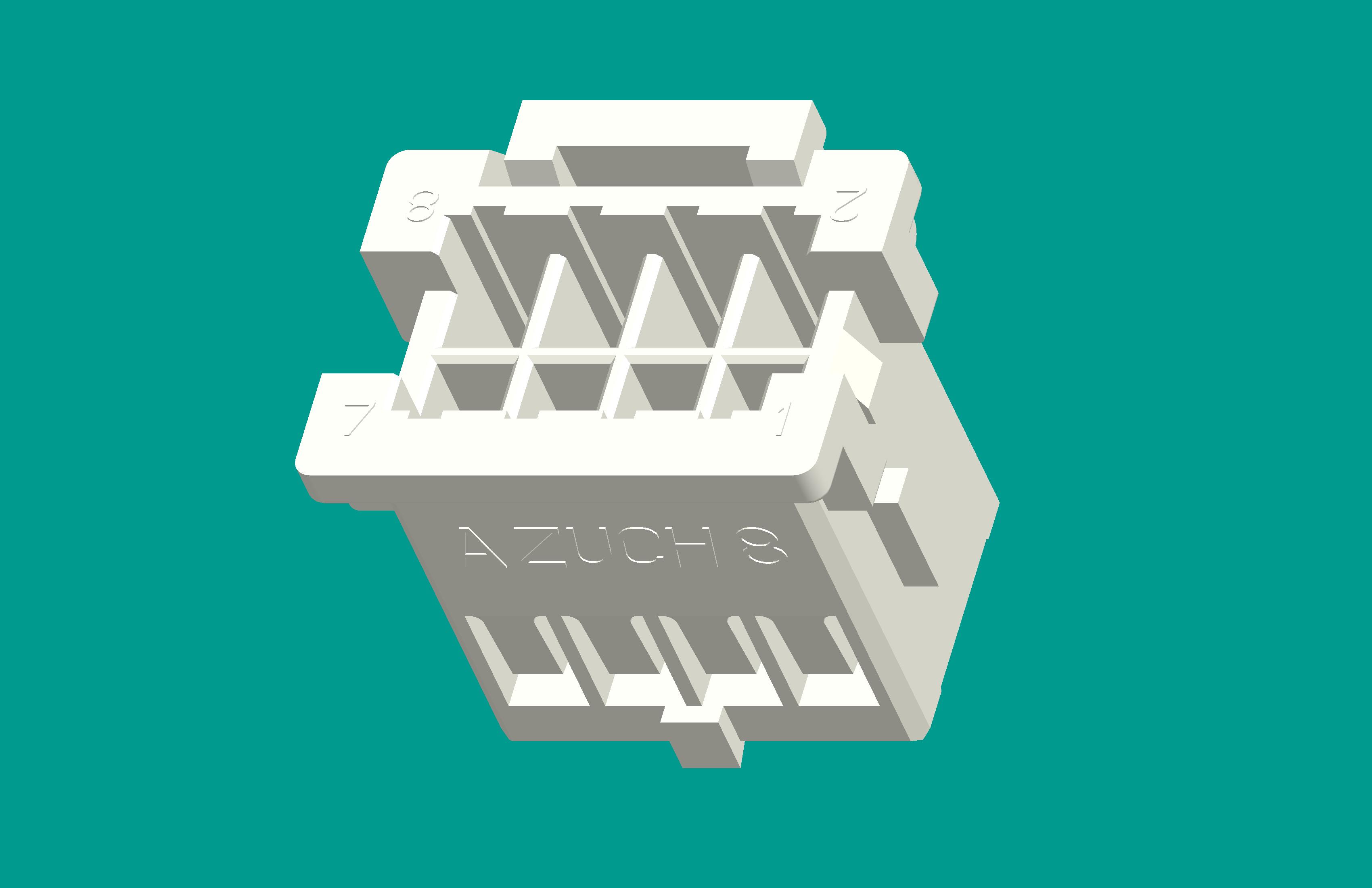 XAD-2×4PC白色 PA66普通